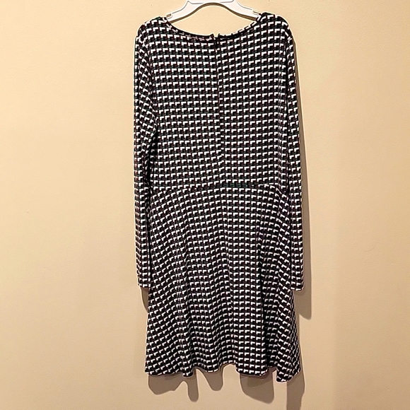❤️ MICHAEL MICHAEL KORS MADELEINE FIT & FLARE DRESS, LARGE - Picture 11 of 11